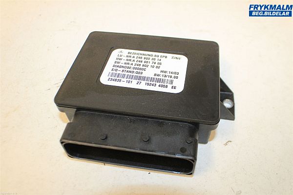 Parkeringsbremsemodul / styrboks (EPB) MERCEDES-BENZ CLA Coupe (C117)