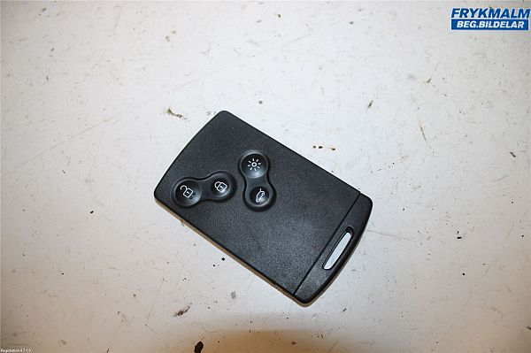 Ignition key card reader