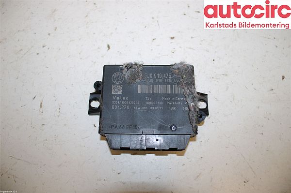 Pdc kontrollenhet (parkeringsavstandskontroll ) SKODA FABIA II Combi (545)