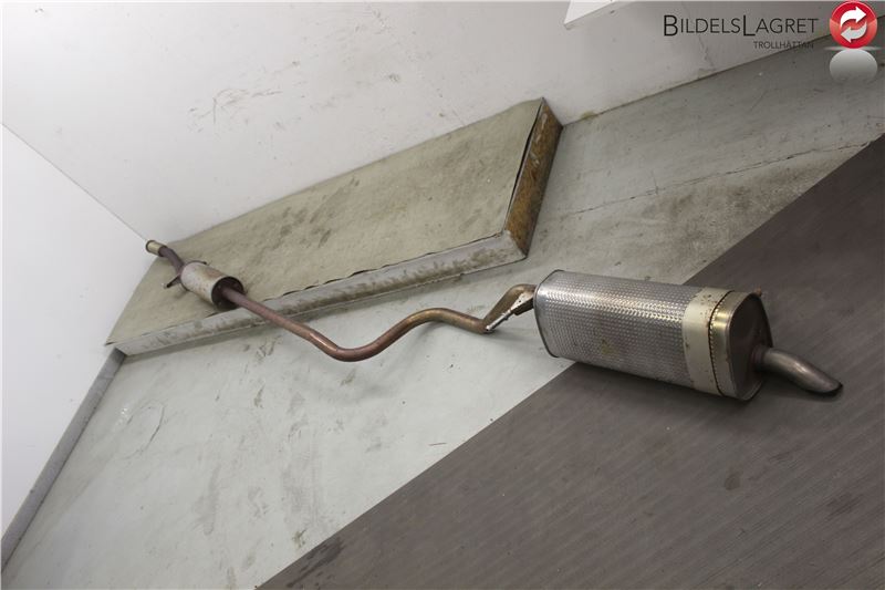 Exhaust complete without catalyst OPEL CROSSLAND X (P17)