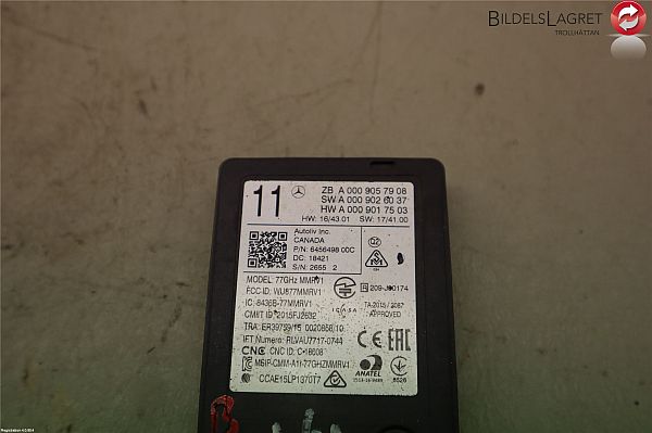 Capteur - radar / protection active contre les collisions MERCEDES-BENZ E-CLASS (W213)