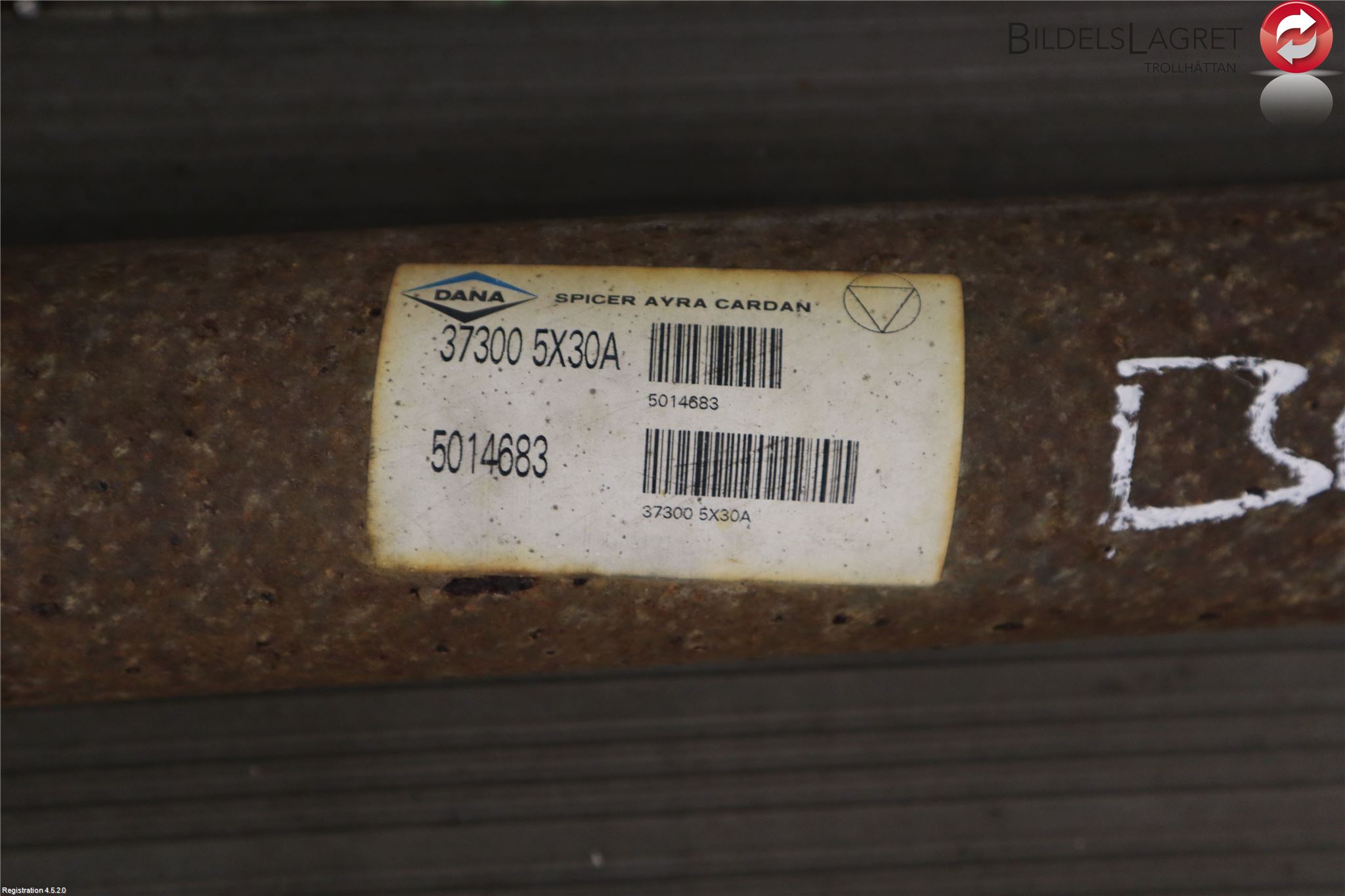 Nissan NP300 NAVARA (D40) Propeller shaft 5014683, 373005X30A