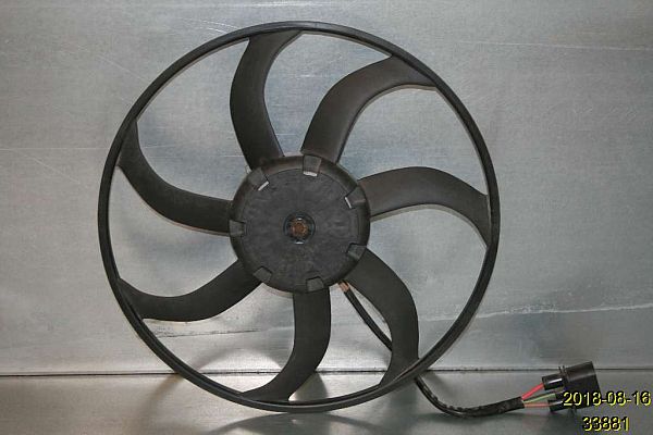 Radiator fan electrical SKODA OCTAVIA II Combi (1Z5)
