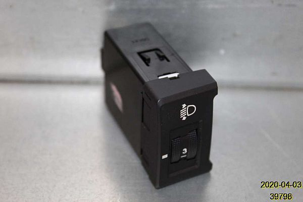Headlight level height control switch