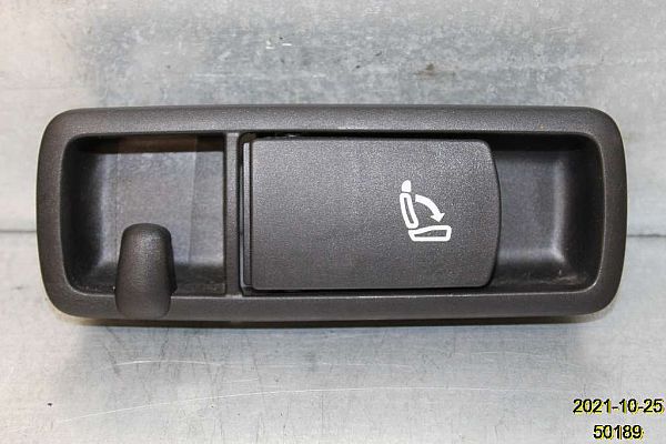 Seat backrest lever