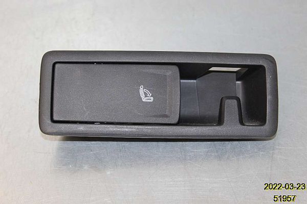 Seat backrest lever