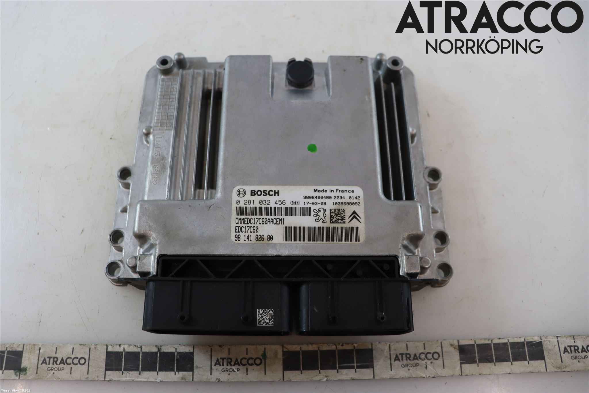 Peugeot PARTNER Box Engine control unit (ECU) 9814182680