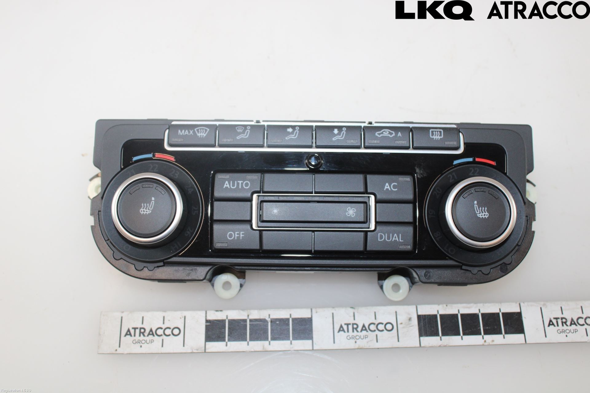 VW GOLF VI (5K1) Heater control panel 5K0907044ES, 5K0 907 044 HB