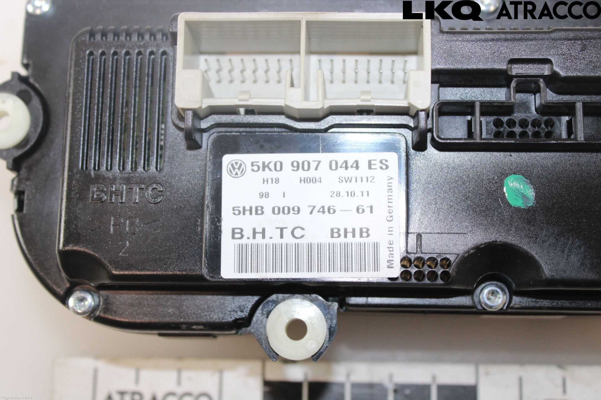 VW GOLF VI (5K1) Heat - regulator 5K0907044ES, 5K0 907 044 HB ZJU