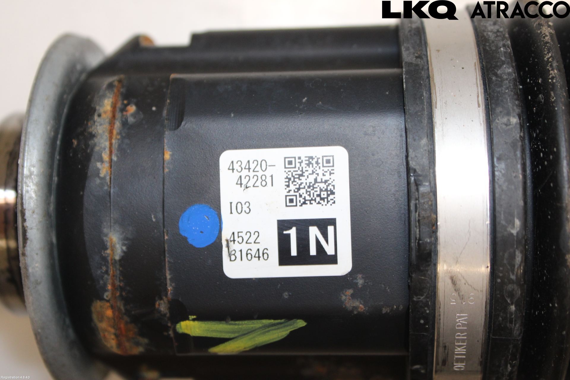 Lexus NX II (_A2_, _H2_) Drive shaft - front 43420-42281, 4342042281