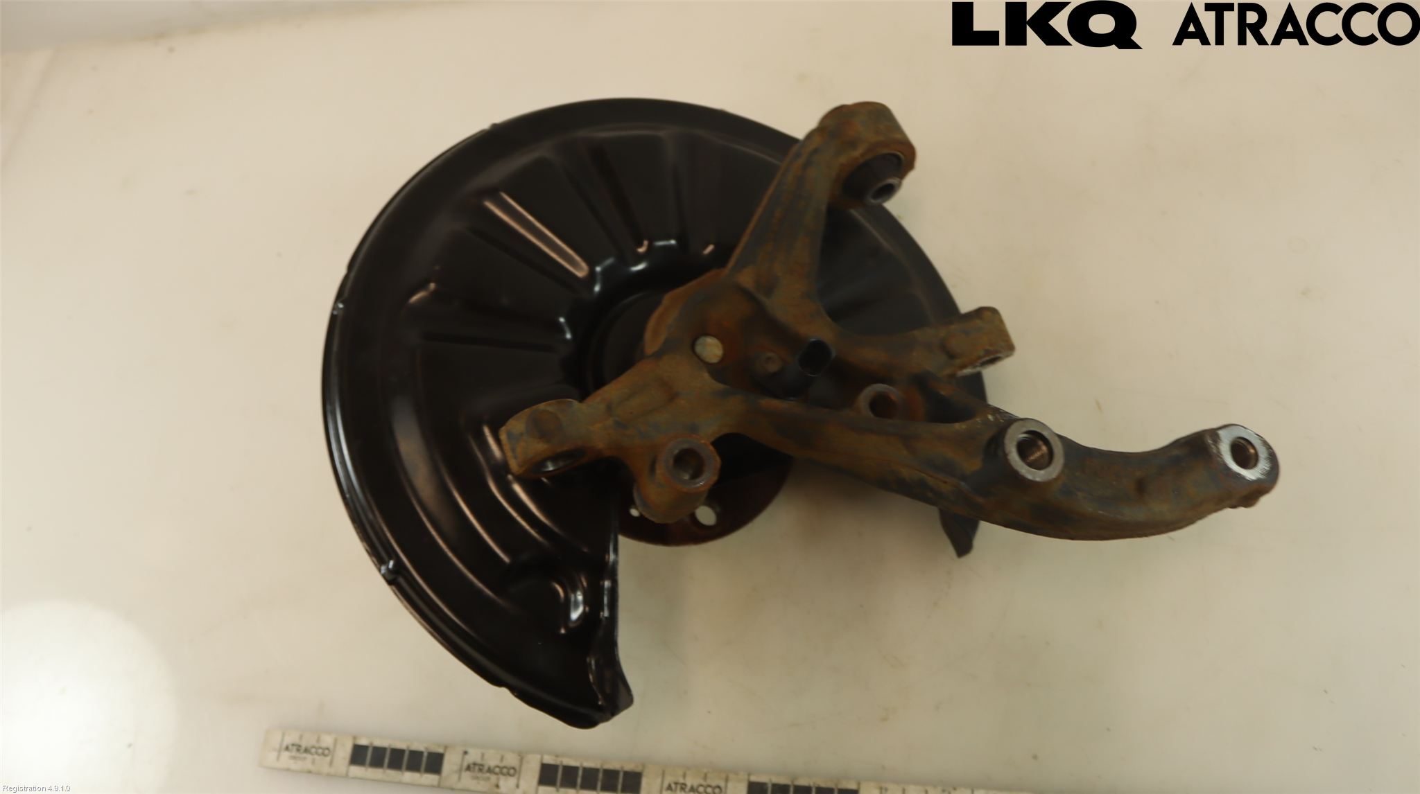 5WA-505-436-F: Spindle - rear, Spindle - front, Rear axle assembly