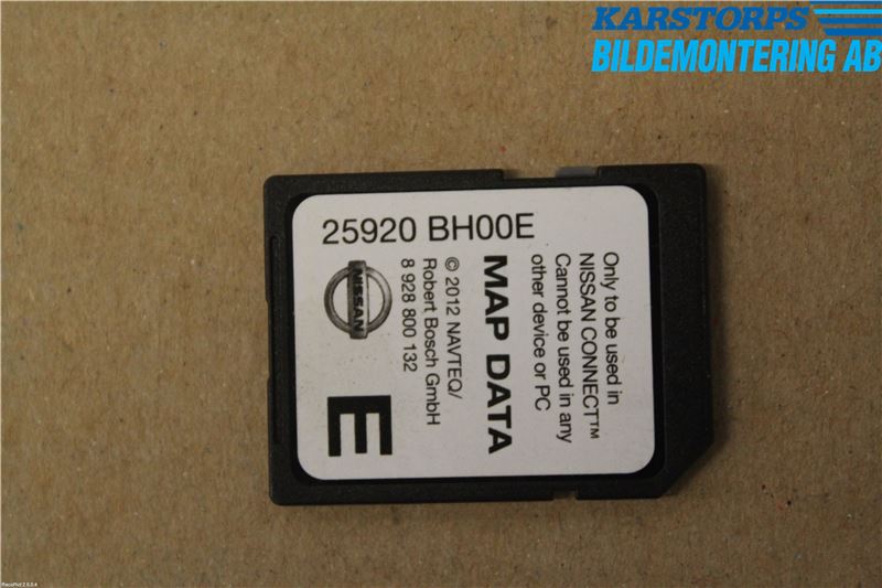 Gps/navigationsdele NISSAN NOTE (E11, NE11)