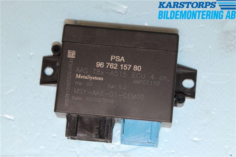 Citroën C3 II (SC_) Pdc control unit (park distance control