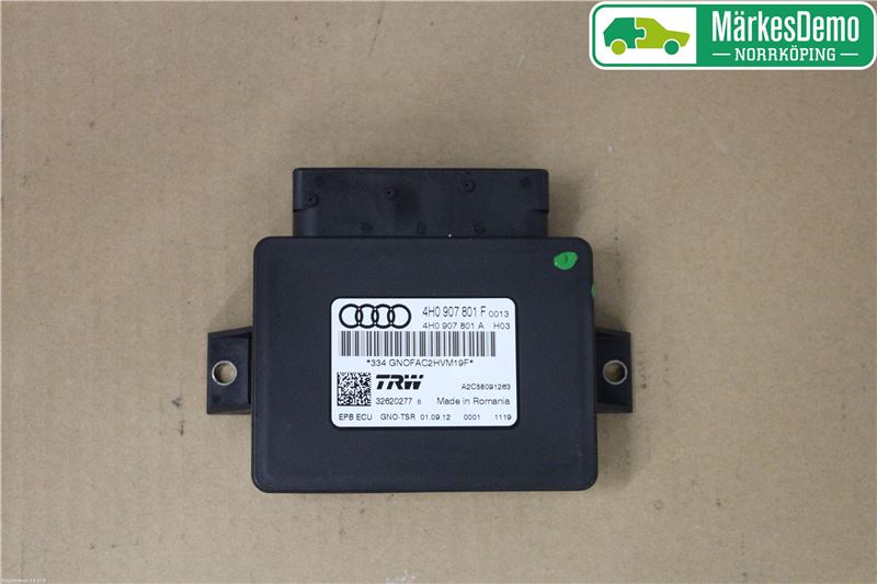 Parking brake Module / control box (EPB) AUDI A8 (4H2, 4H8, 4HC, 4HL)
