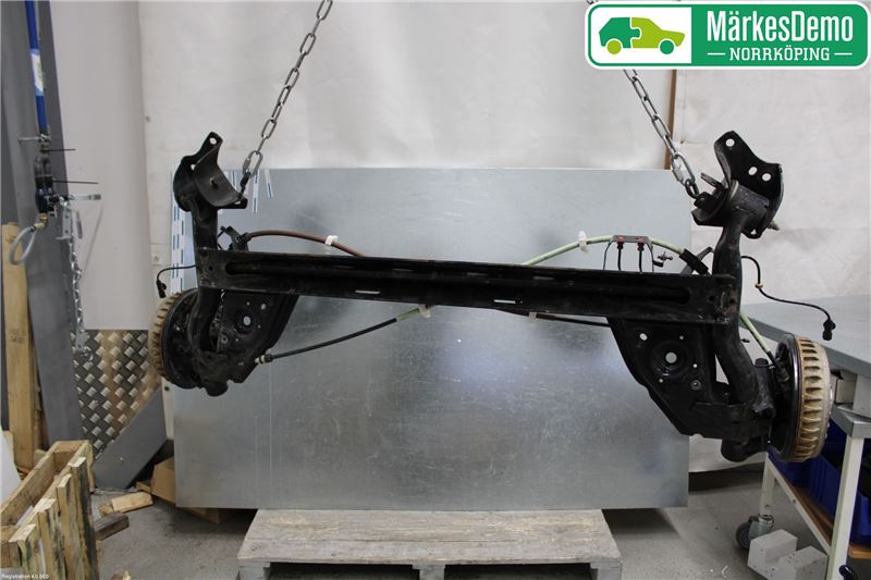 Rear axle assembly - complete  