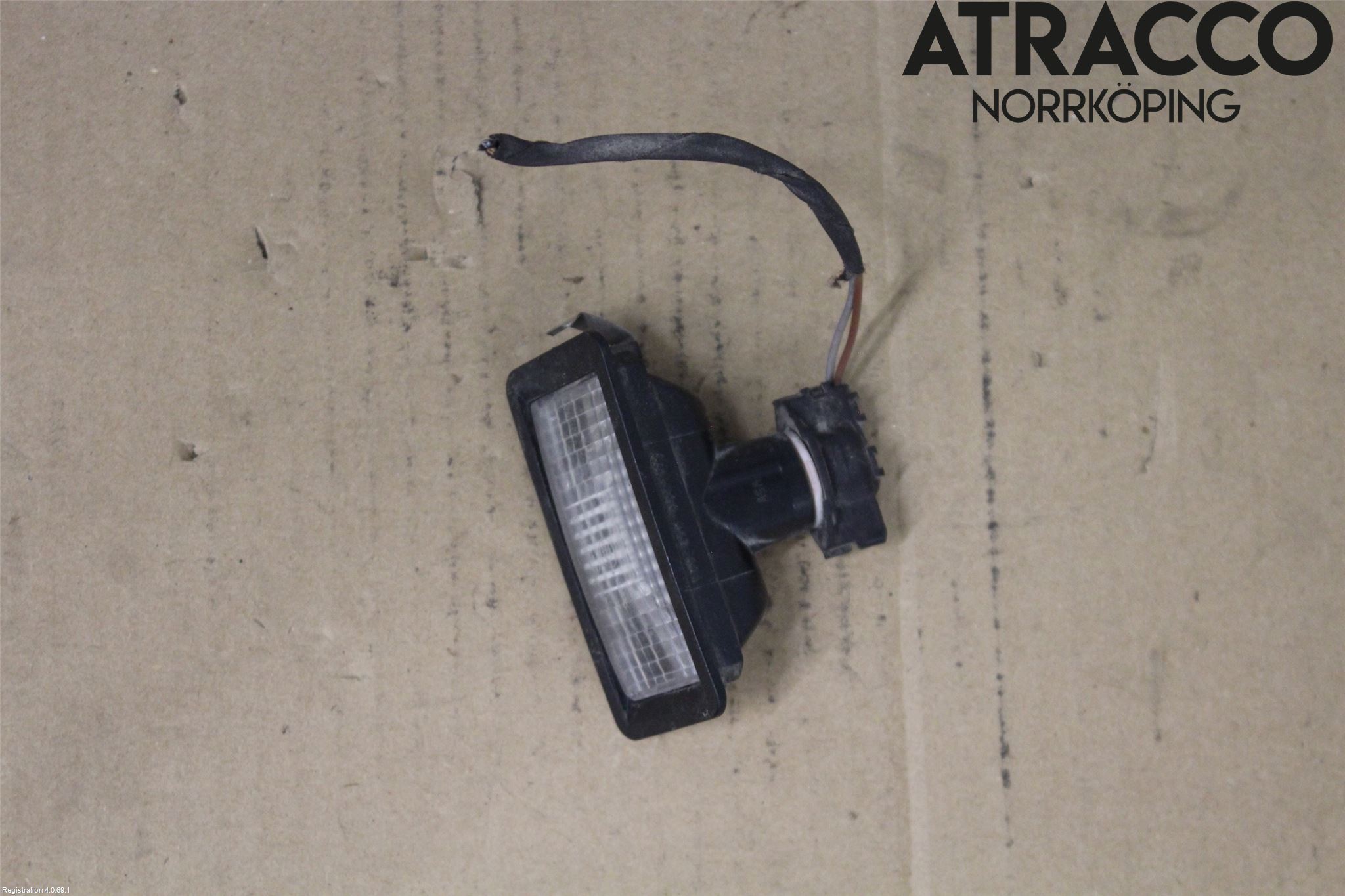 Skilt lys VW UP (121, 122, BL1, BL2, BL3, 123)