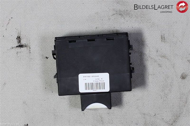 Immobilizer control module