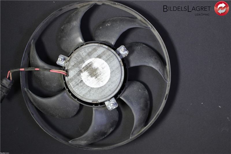 Radiator fan electrical SKODA SUPERB II (3T4)