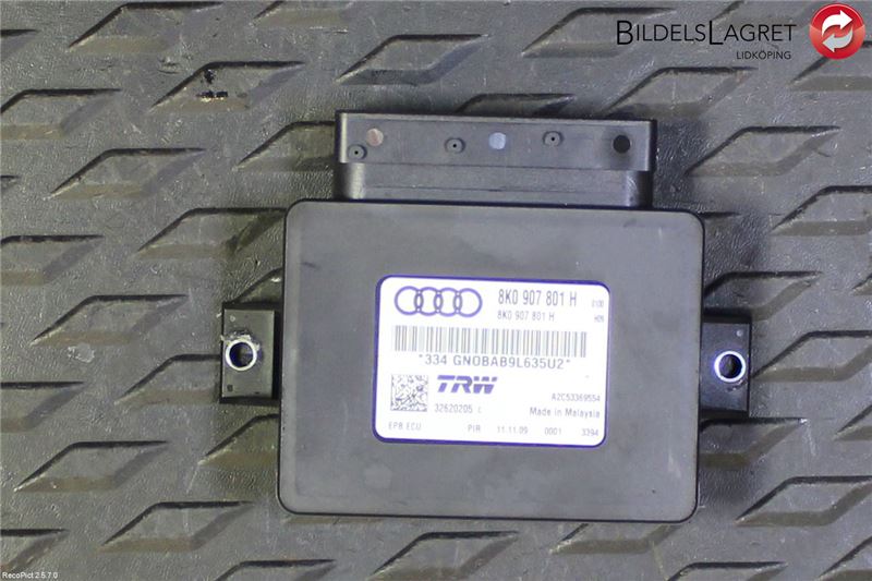 Parking brake Module / control box (EPB) AUDI A5 Sportback (8TA)