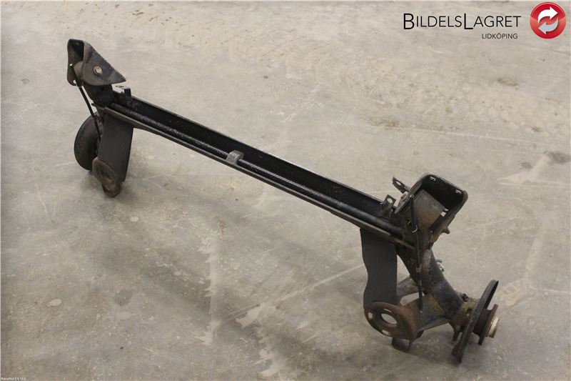 Rear axle assembly - complete SKODA ROOMSTER (5J7)