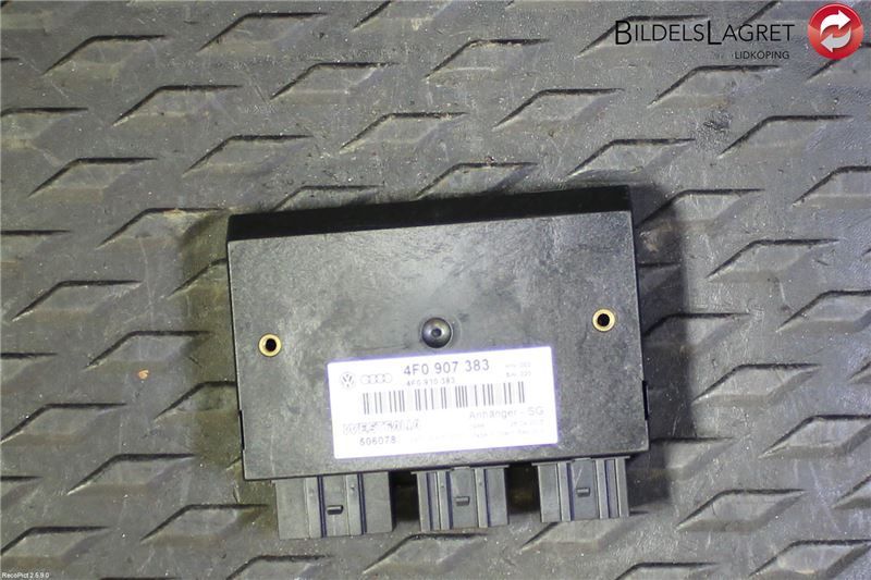 Tow bar trailer control module