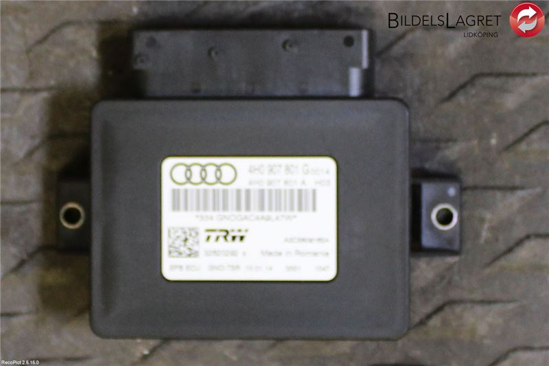 Parkeringsbremsemodul / styrboks (EPB) AUDI A6 Avant (4G5, 4GD, C7)