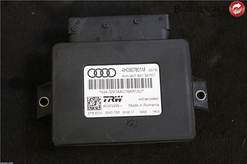 Parkeringsbremsemodul / styrboks (EPB) AUDI A6 Avant (4G5, 4GD, C7)