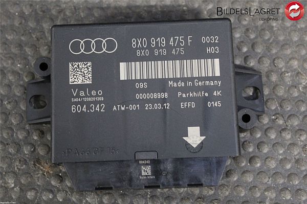 Pdc kontrollenhet (parkeringsavstandskontroll ) AUDI A1 Sportback (8XA, 8XF)