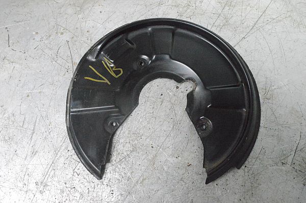 Brake disc dust cover plates