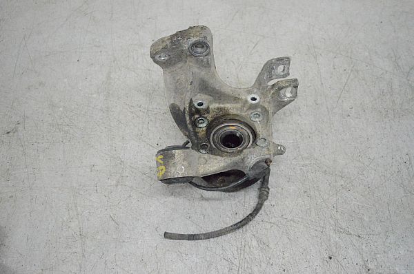 Wheel hub spindle