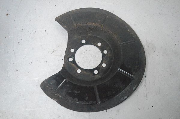 Brake disc dust cover plates