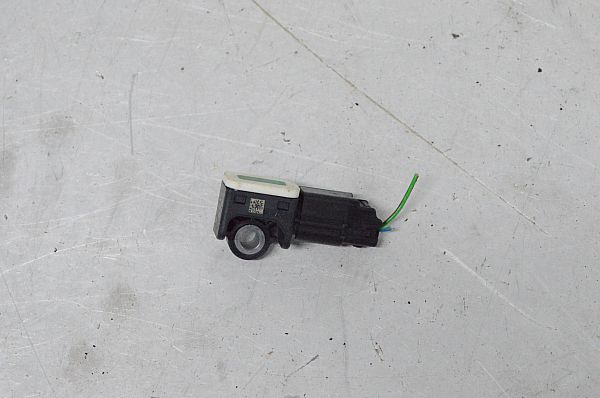 Airbag deployment crash sensor