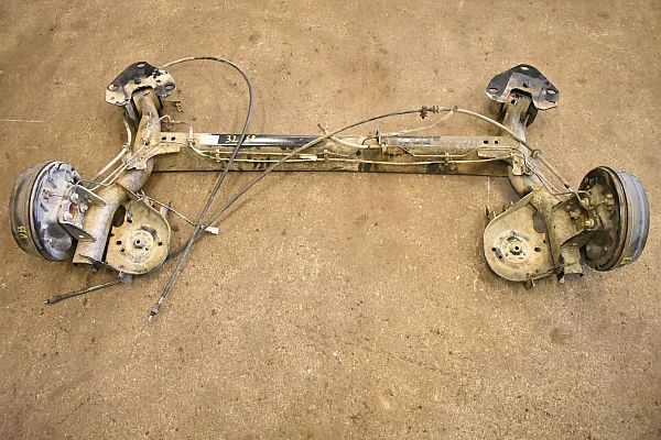 Rear axle assembly - complete DACIA DOKKER Express Box