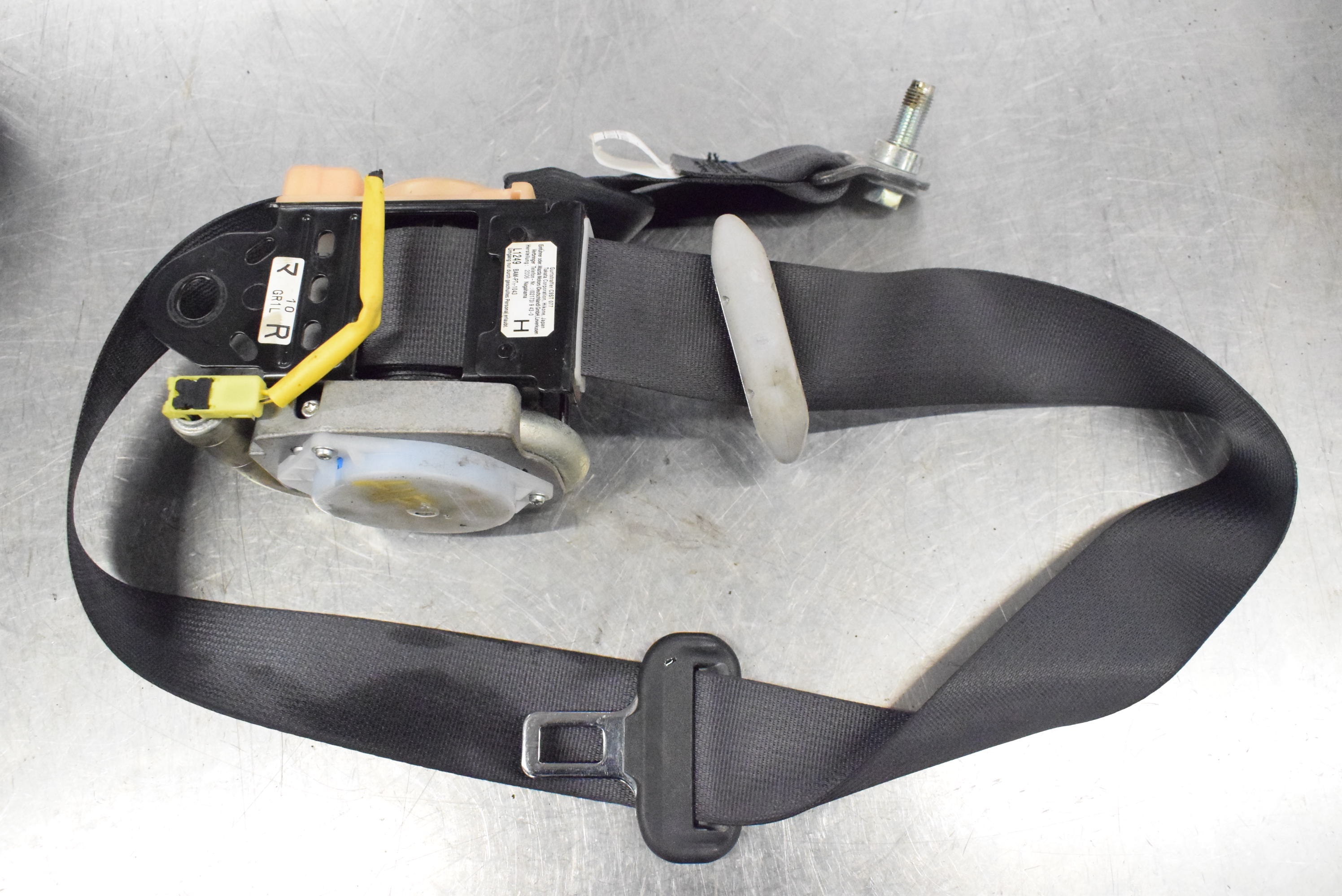 Attache de ceinture de sécurité pour Mazda MX-5 NB - noire - MX17386 