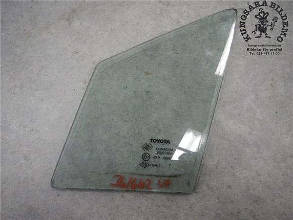 Front vent glass