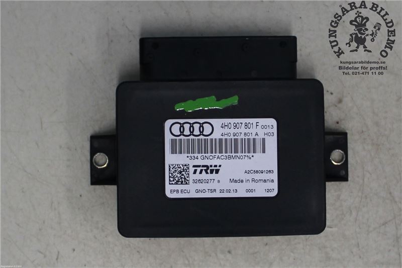 Parkeringsbremsemodul / styrboks (EPB) AUDI A8 (4H2, 4H8, 4HC, 4HL)