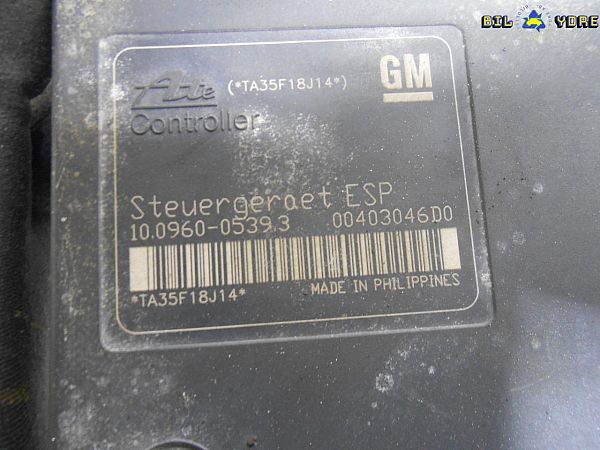 ABS Pumpe OPEL ZAFIRA / ZAFIRA FAMILY B (A05)