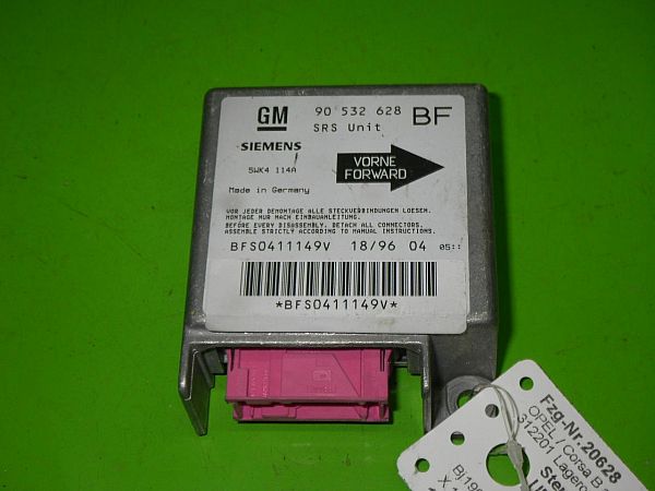 Airbag - elboks OPEL CORSA B (S93)