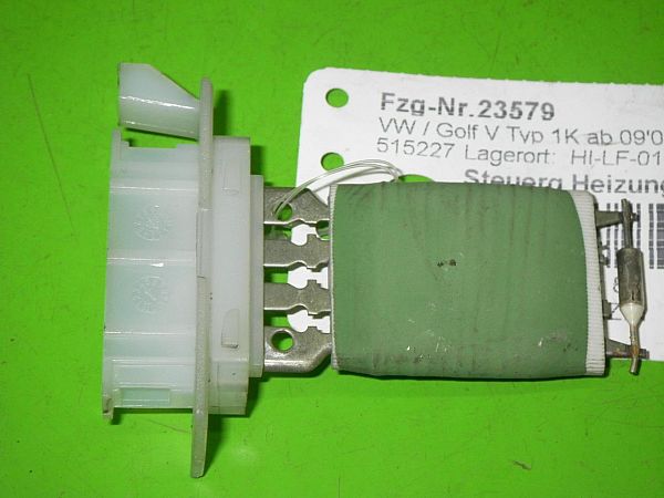 AC control unit VW GOLF V (1K1)