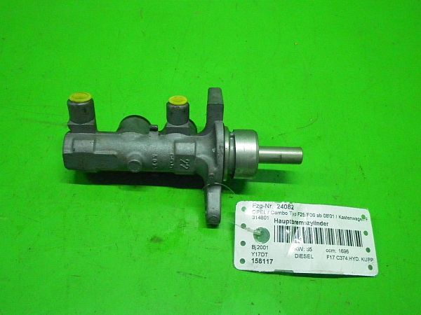 Brake - Master cylinder OPEL COMBO Box Body/Estate