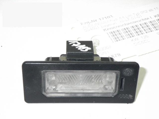 Number plate light for AUDI A4 (8K2, B8)