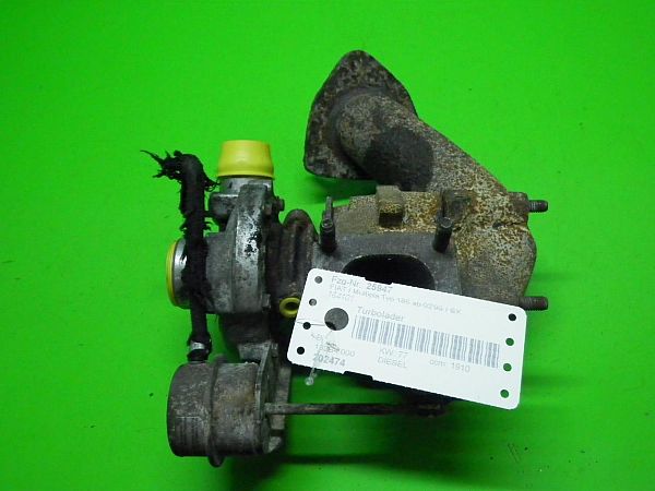 Turbo charger FIAT MULTIPLA (186_)
