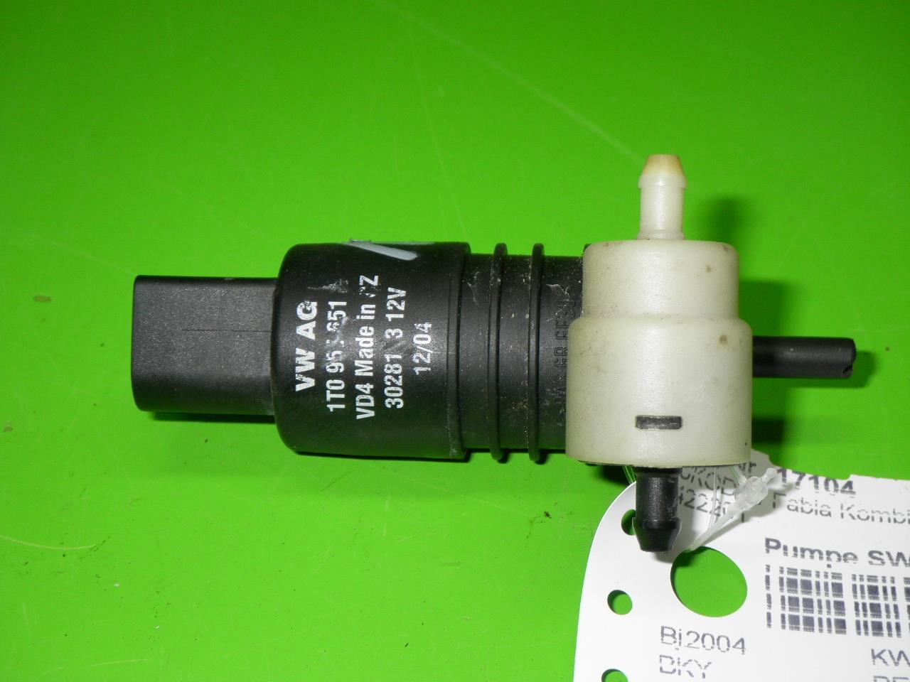 Sprinklermotor SKODA FABIA I Combi (6Y5)