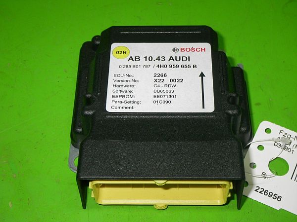 Airbag Boitier commande AUDI A8 (4H2, 4H8, 4HC, 4HL)