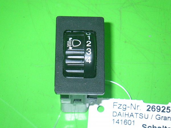 Switch - light adjuster DAIHATSU GRAN MOVE / PYZAR (G3)