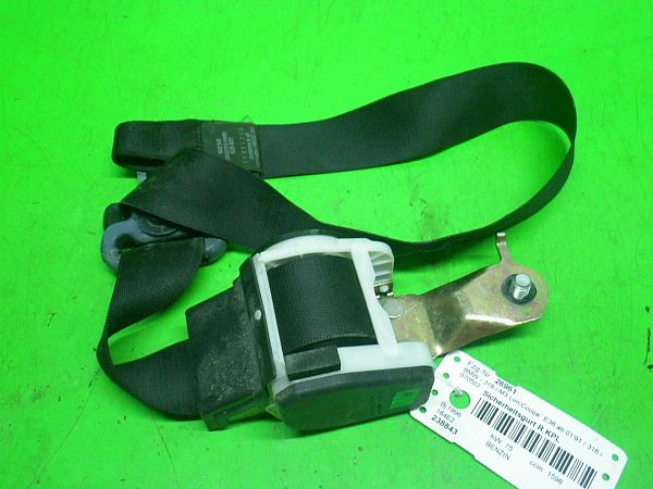 Seat belts - front BMW 3 Coupe (E36)