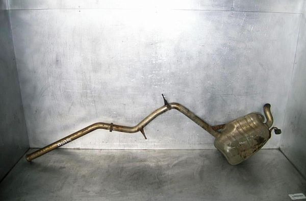 Rear silencer