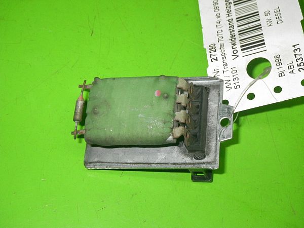 Widerstand Heizungsgeblaese VW TRANSPORTER Mk IV Van (70A, 70H, 7DA, 7DH, 70J)