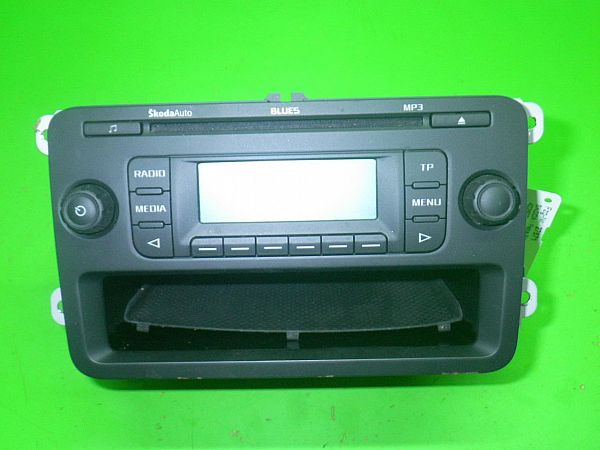 Wyświetlacz radia i akcesoria audio SKODA FABIA II Combi (545)