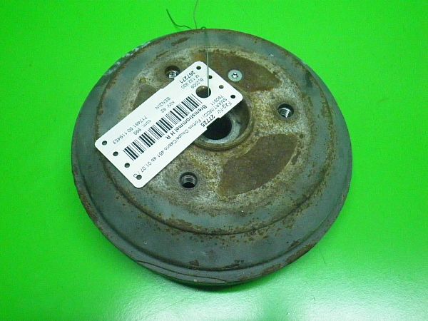Brake drum SMART FORTWO Coupe (451)